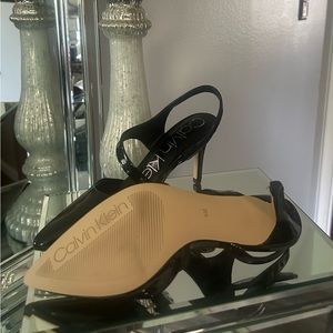 Calvin klein black patent